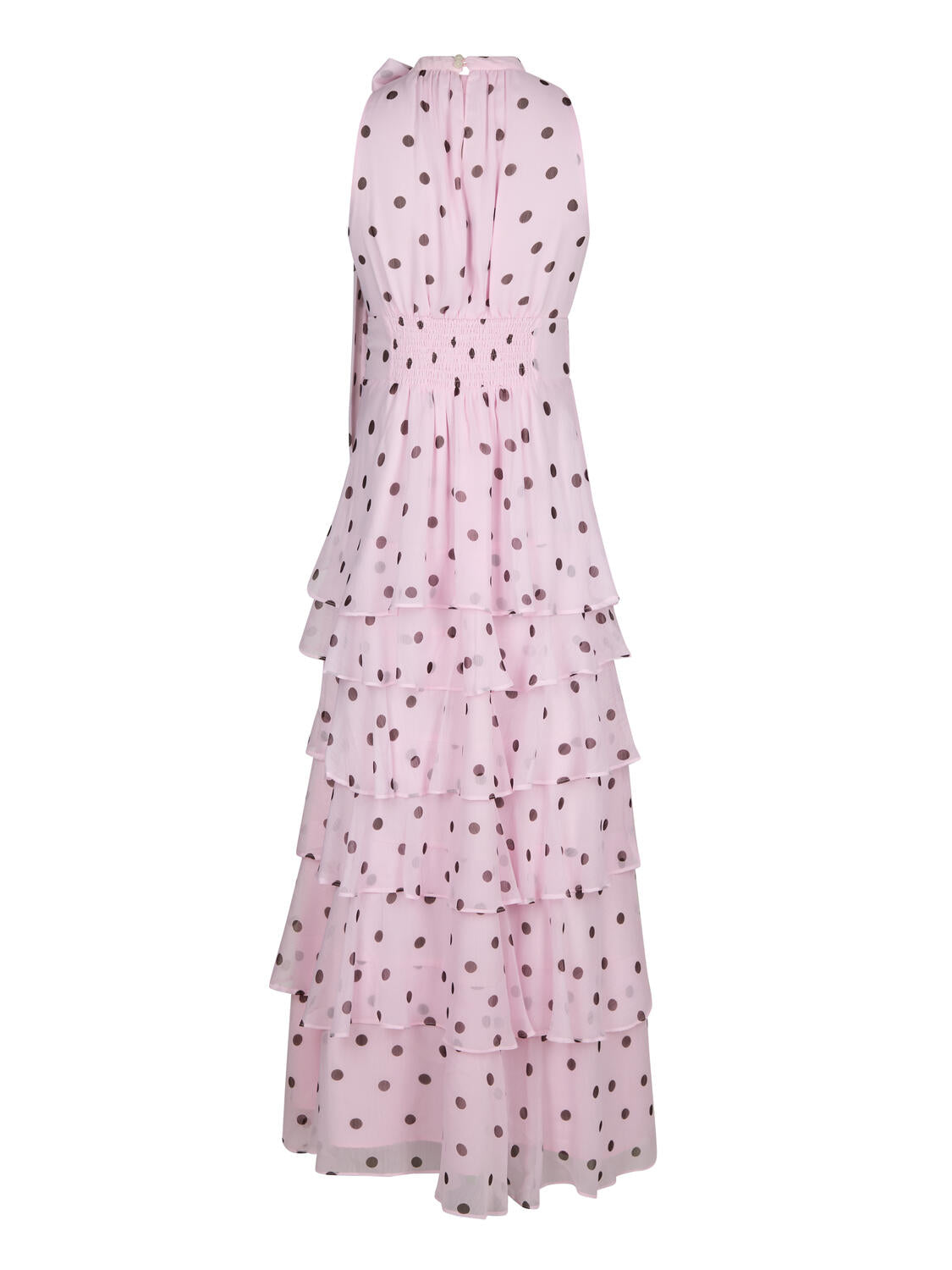 Marli Big Dot festkjole - Light Pink